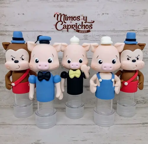 Mini Tubete Três Porquinhos