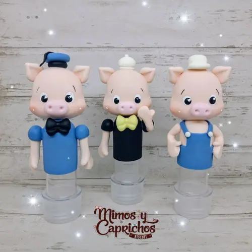Mini Tubete Três Porquinhos
