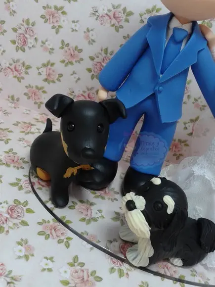 Noivinhos Personalizados com cachorrinhos