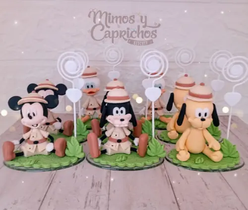 Porta Foto Mickey Safari