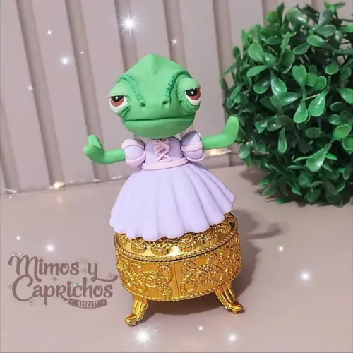Porta Joia Luxo Pascal de Vestido Rapunzel