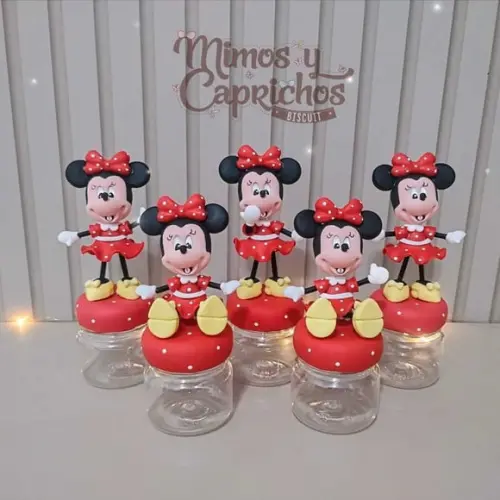 Potinho Minnie Vermelha