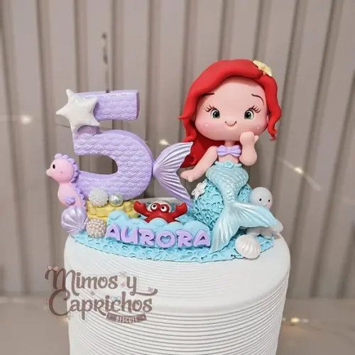 Topo Ariel Pequena Sereia