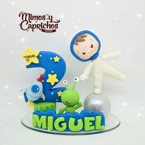 Topo Personalizado Astronauta