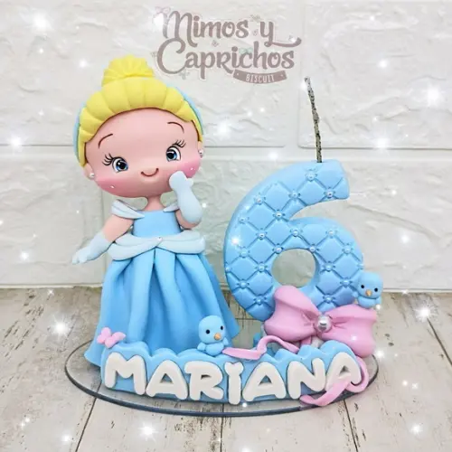 Topo Personalizado Cinderela