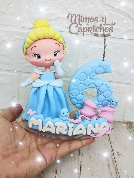 Topo Personalizado Cinderela