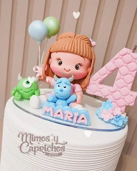 Topo Personalizado Monstros Sa