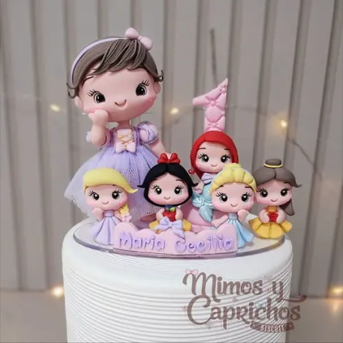 Topo Personalizado Princesas