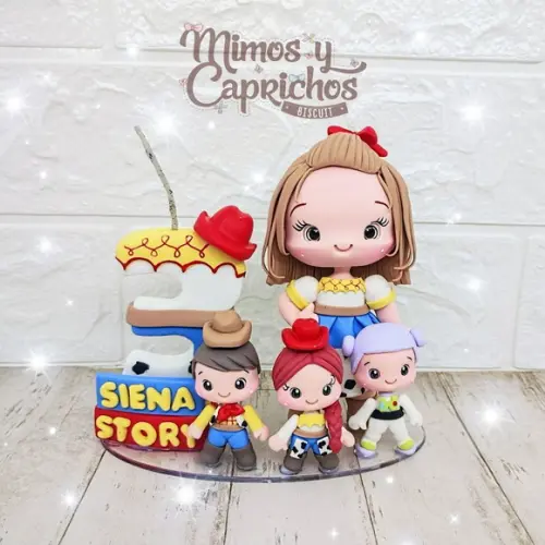 Topo Personalizado Toy Story Menina