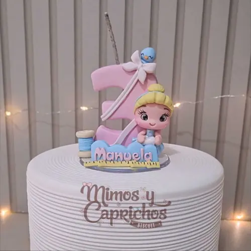Vela Cinderela com Nome