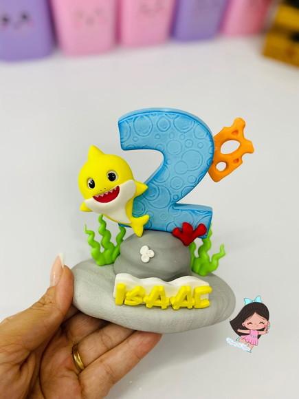 Vela Baby Shark de Biscuit