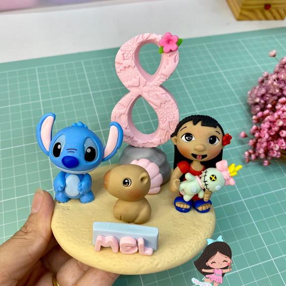 Vela Lilo Stitch e Capivara