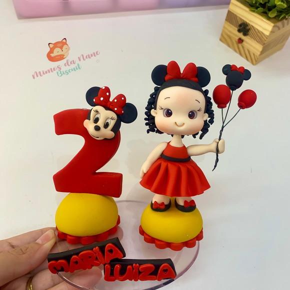 Vela Minnie Personalizada