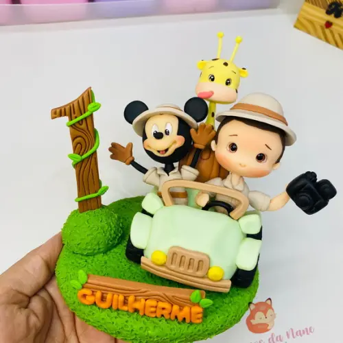 Topo Safari do Mickey Biscuit