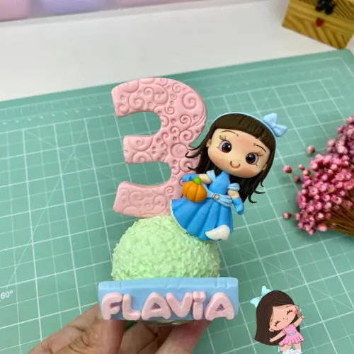 Vela Cinderela , Personalizada