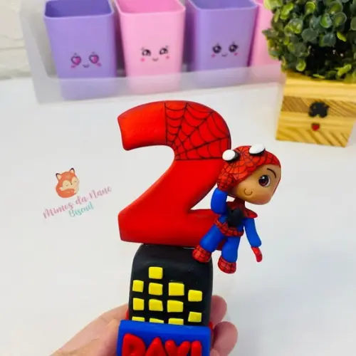 Vela Homem Aranha
