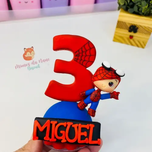 Vela Homem Aranha