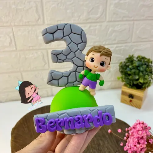 Vela Hulk Personalizado