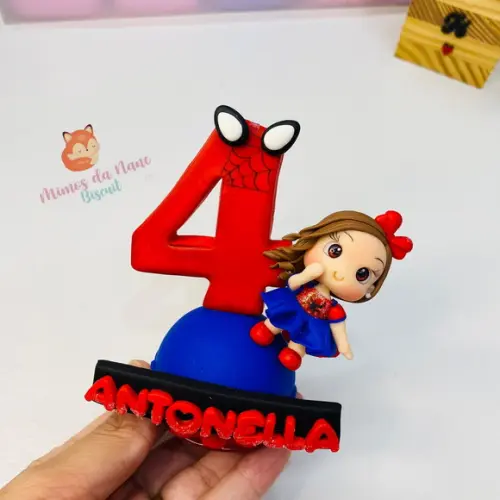 Vela Menina Aranha
