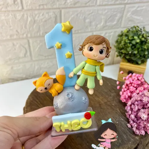 Vela Pequeno Príncipe Personalizada