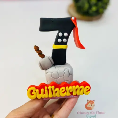 Vela Personalizada Thor
