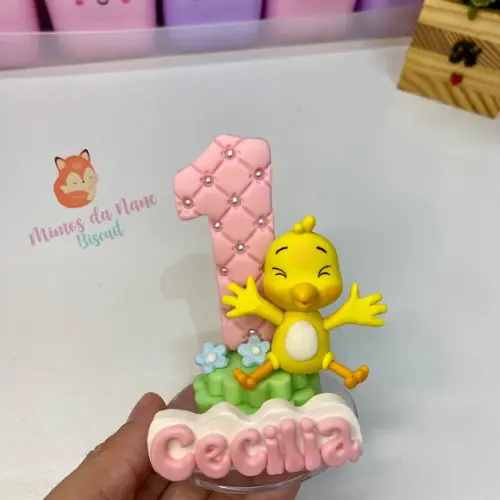 Vela Pintinho Amarelinho