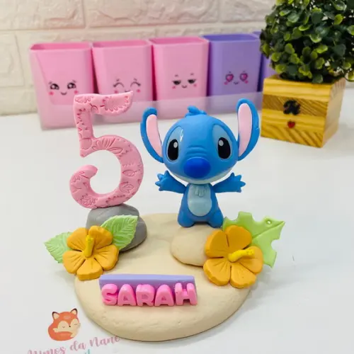 Vela Stitch Personalizada