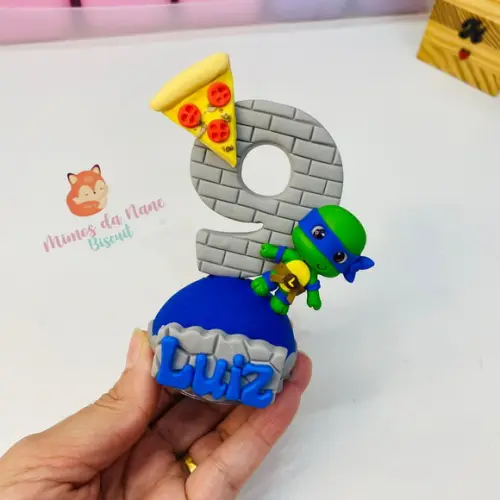 Vela Tartaruga Ninja Biscuit