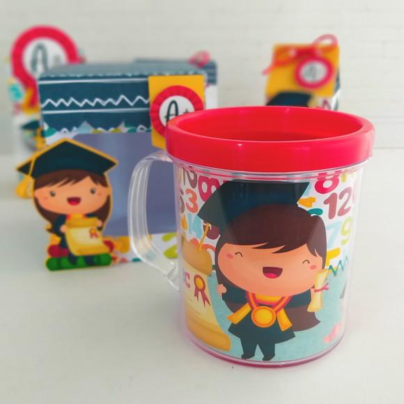 Caneca Acrílica Formatura Abc