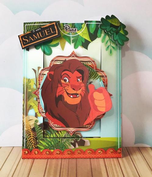 Convite Infantil Rei Leão Simba Adolescente 32 Unidades