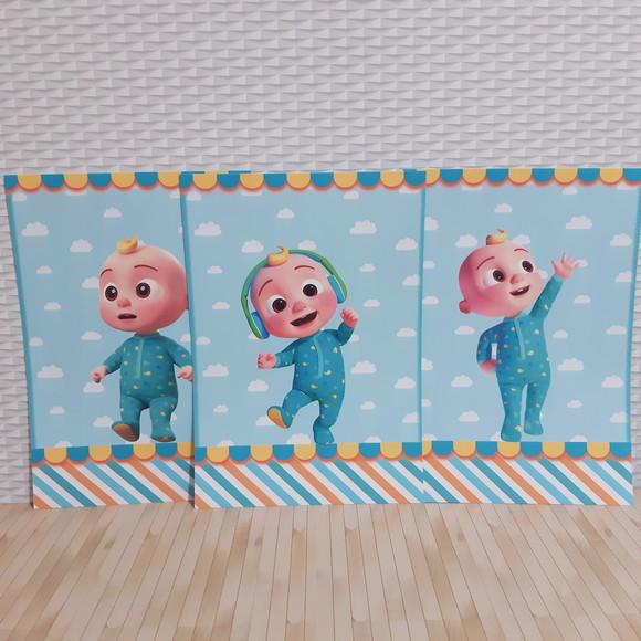 KIT 30 CAIXAS PERSONALIZADAS COCOMELON