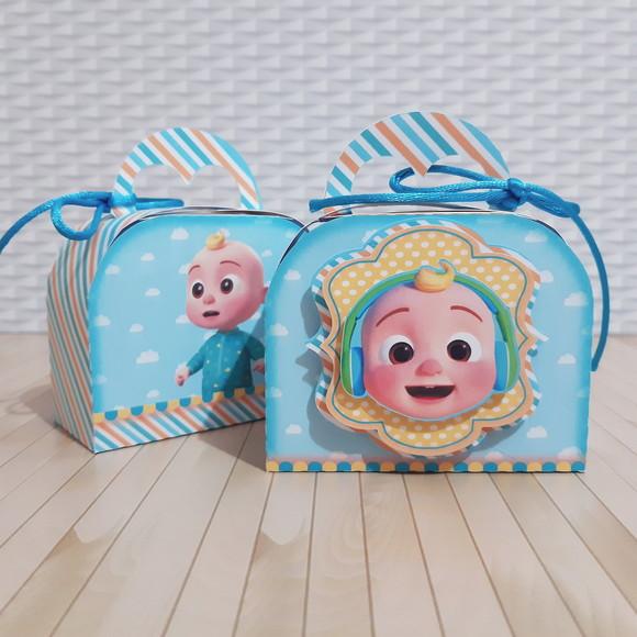 KIT 30 CAIXAS PERSONALIZADAS COCOMELON