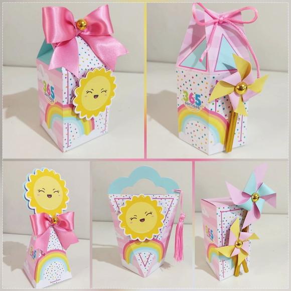 Kit 30 Lembranças Personalizada a 365 Sorrisos Menina