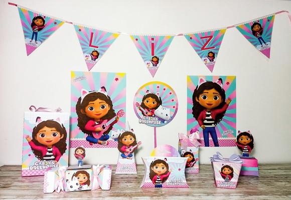 Kit 30 Lembranças Personalizada a Casa Mágica da Gabby