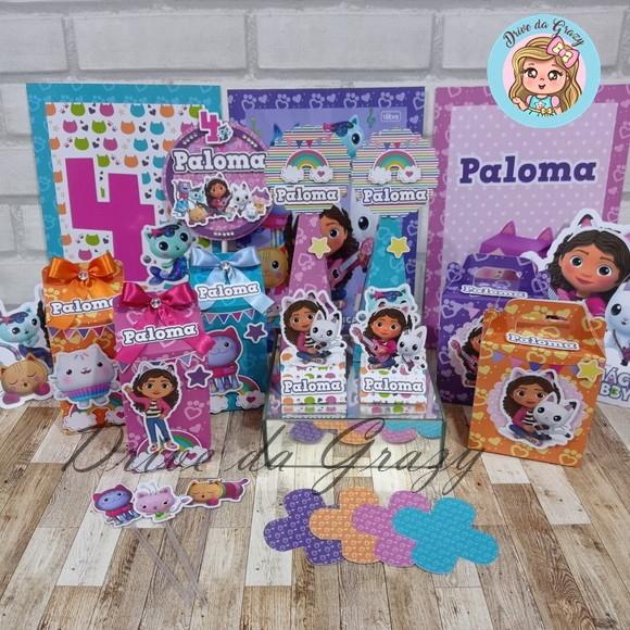 Kit 30 Lembranças Personalizada a Casa Mágica da Gabby