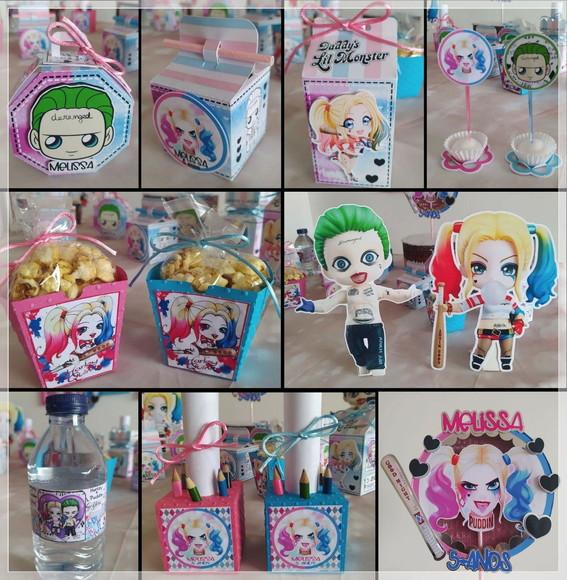 Kit 30 Lembranças Personalizadas Montada Arlequina 1