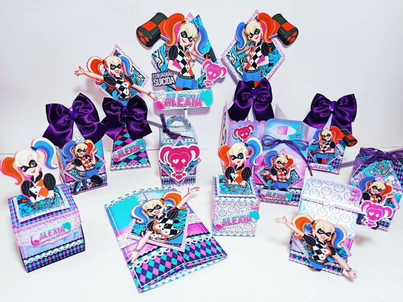 Kit 30 Lembranças Personalizadas Montada Arlequina 1