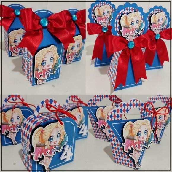 Kit 30 Lembranças Personalizadas Montada Arlequina 1