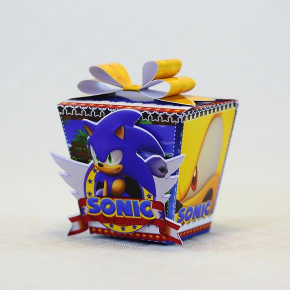 Kit 30 Lembrancinhas Personalizadas -sonic