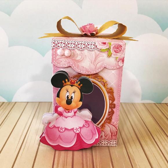 Kit 30 Lembrancinhas Personalizada Minnie Realeza