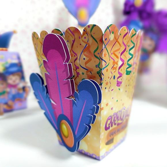 Kit 30 Lembrancinhas Personalizadas Montada Carnaval