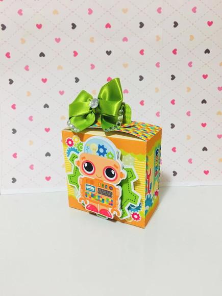Kit 30 Lembrancinhas Personalizadas Robo