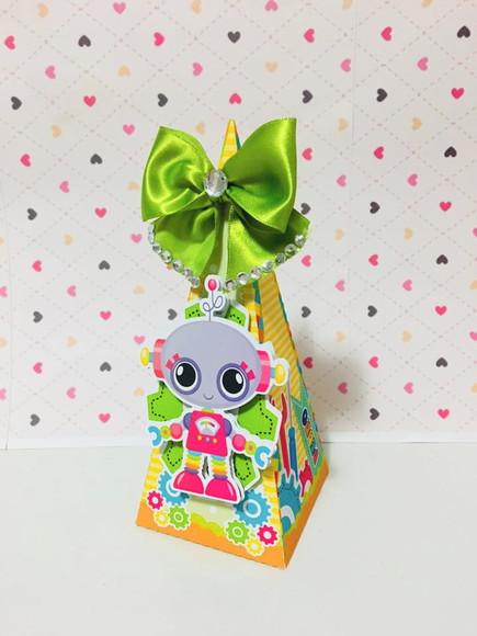 Kit 30 Lembrancinhas Personalizadas Robo