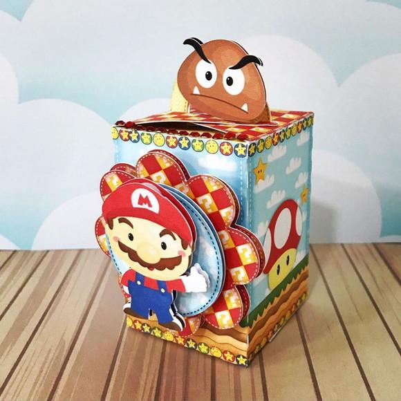 Kit 30 Lembrancinhas Personalizadas Super Mário