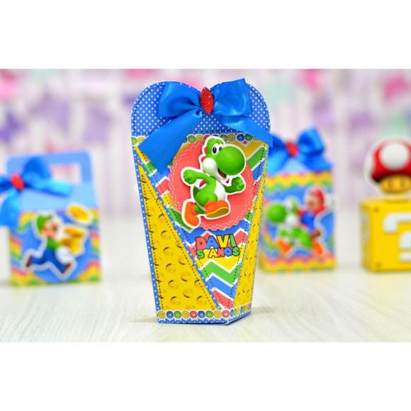 Kit 30 Lembrancinhas Personalizadas Super Mário 1
