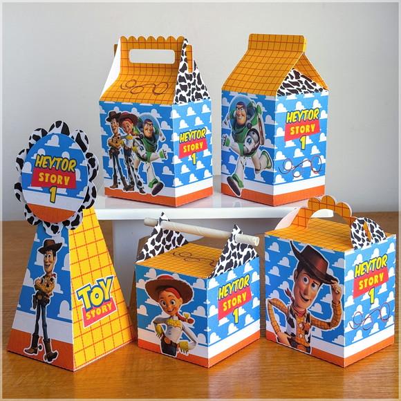 Kit Festa 20 Caixas Toy Story Essencial
