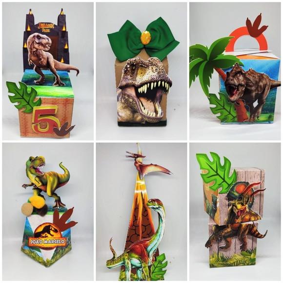 Kit Festa 30 Lembrancinhas Personalizadas -jurassic Park