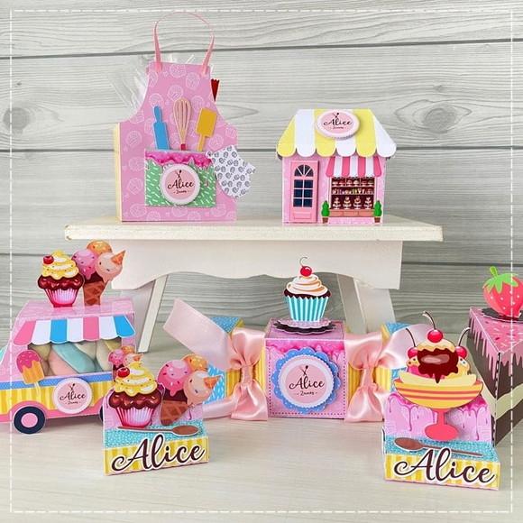 Kit Festa 30 Lembrancinhas Personalizadas Doceria
