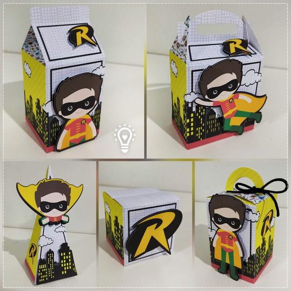 Kit Festa 30 Lembrancinhas Personalizadas Robin