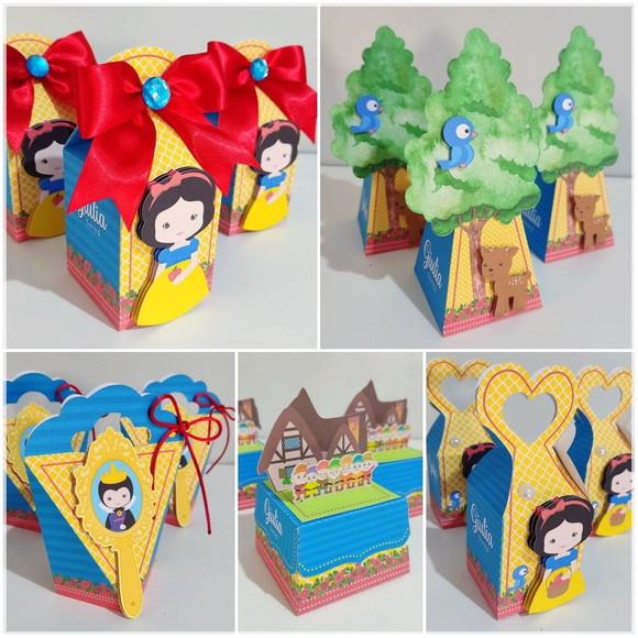Kit Festa Branca de Neve 20 Lembrancinhas Personalizadas 1